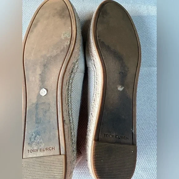 Tory Burch color block flats espadrilles size 10Tory Burch Tan Espadrilles - Picture 6 of 6